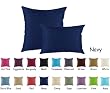 Creative Solid Decorative Pillows / Thorw Pillows 18 by 18 - Navy
