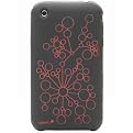Cygnett GrooveShield Duotone Silicon Case for iPhone 3G - Gray/ Orange (CY-P-DAOG)
