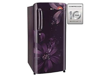 LG GL-B221APAN.DPAZEBN Direct-cool Single-door Refrigerator (215 Ltrs, 5 Star Rating, Purple Aster)
