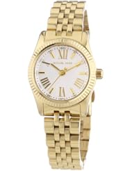 Michael Kors Silver Dial Gold-tone Stainless Steel Ladies Watch MK3229