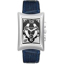 Elini Men's Nazar Blue Leather Chronograph Watch #BK774HRSBL