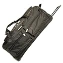 Jeep 85L Wheeled Holdall Bag - Black