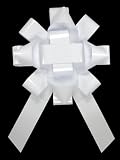 Giant Magnetic Car Bow, White