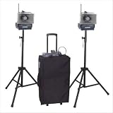 Deluxe Half-Mile Hailer Kit with Wireless Powered Speakers