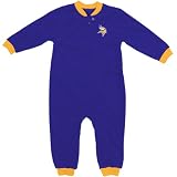 Reebok Minnesota Vikings Infant Long Sleeve Blanket Sleeper Infant 12 Months