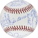 1998 Yankees Team Signed MLB Baseball (LE 98)