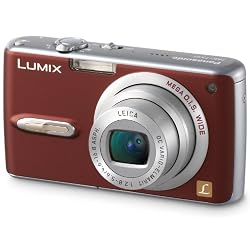 Panasonic DMC-FX07R 7.2MP Digital Camera with 3.6x Optical Image Stabilized Zoom (Red)