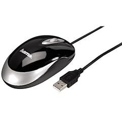 Hama M310 optische Maus schnurgebunden schwarz-silber