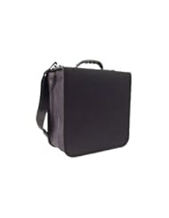 288-Disc CD/DVD Vinyl Carrying Case (Black) - ENJ32288