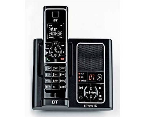 BT Verve 450 DECT Cordless Digital Telephone with Answering Machine
