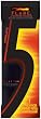 Five Flare Sugarfree Gum (15 Sticks), 3-Count Packages (Pack of 5)