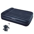 Bestway 67345 - Luftbett mit Pumpe 203 x 163 x 48 cm