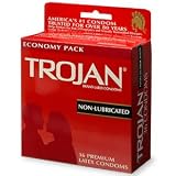 Trojan Non-Lubricated Latex Condoms 36 ea