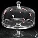 Candy Cane Cake Stand with Dome