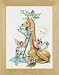 Nursing the Giraffe. Counted cross stitch kit