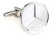 Limited Edition Silver Mercedes Benz Hood Ornament Car Logo Auto Cufflinks Cuff Links Limited Edition Silver Mercedes Benz Hood Ornament Car Logo Auto Cufflinks Cuff Links