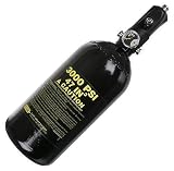 Smart Parts Inline Micro Max Flow N2 Tank - 47ci 3000psi - Black