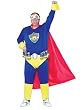 Plus Size Mens Theatre Costumes Beer Man Superhero Costume Funny College Humor