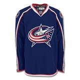 Columbus Blue Jackets Reebok EDGE Authentic Dark NHL Hockey Jersey