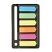 Page-Marker, 120 Flaggen, farbig