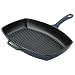 French Home Blue Rectangular Grill Pan
