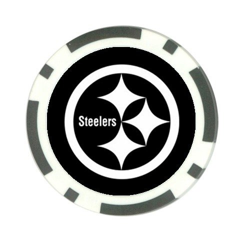 Steelers pittsburgh Poker Chip Card Guard Great Gift Idea