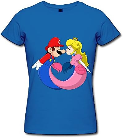 JIEN Women's Mario Mermaid T-shirt L