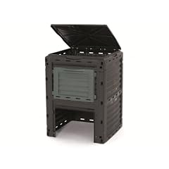 Siena Garden 880060 Thermokomposter 300 l Kunststoff, schwarz