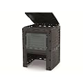 Siena Garden 880060 Thermokomposter 300 l Kunststoff, schwarz