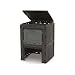 Siena Garden 880060 Thermokomposter 300 l Kunststoff, schwarz