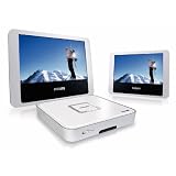 Philips - PET712 - Lecteur de DVD / DviX portable - Double �cran 7" LCD TFT - Etui de fixation voiture - Adaptateur allume-cigare - T�l�commandepar Philips