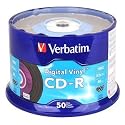 Verbatim 94587 700 MB 52X Digital Vinyl CD-R, 50-Disc Spindle