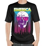 Emerica Youth T-Shirt Wolf Eyes Black