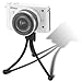 5'' Flexible Mini Tripod for CANON PowerShot Cameras + Premium MagicFiber Microfiber Cleaning Cloth