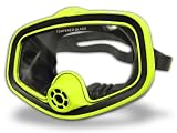 Black Rubber Swim Mask [Frontal Purge Valve]