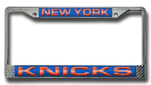 New York Knicks Laser Chrome Frame