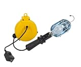 Alert Stamping 920DT Incandescent Plastic Retractable Cord Reel Work Light