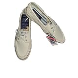 SPERRY TOP SIDER BAHAMA SALT WASHED WHITE SAILING BOAT SHOES MENS 11 by Boat