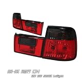 89-94 BMW 5 Series - E34 Altezza Tail Lights - Red Smoked