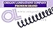 Spiral Coil Binding Spines 9mm (11/32 x 12) 4:1 [pk of 100] Navy Blue (PMS 289 C or 282 C)