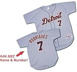 Personalized Detroit Tigers Authentic Road Jersey - Size 40 (Adult Medium)