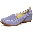 ExOfficio Women's Traveler Moc Toe Slip-On Wedge,Chateau,9.5 M US