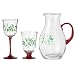 Festive Holly Glassware Collection