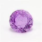 Translucent Precision d14, Amethyst (Purple), no ink