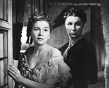 JOAN FONTAINE AND JUDITH ANDERSON 8X10 B&W PHOTO