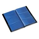Rolodex Vinyl Business Card Book with A-Z Tabs Holds 72 Cards of 2.25 x 4 Inches, Black (67470)