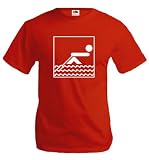 T-Shirt Rudern-Piktogramm