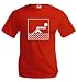 T-Shirt Rudern-Piktogramm