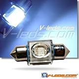 SUPER HID WHITE HP LED DOME LIGHT BULB 3022 3021 DE3175
