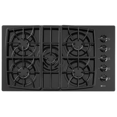 Maytag : MGC6536BDB 36in Gas Cooktop with 5 Sealed Burners Including 1 Simmer Burner - Black Maytag : MGC6536BDB 36in Gas Cooktop with 5 Sealed Burners Including 1 Simmer Burner - Black